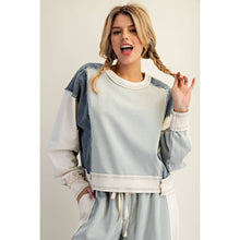 Load image into Gallery viewer, Color Block Sweatshirt
