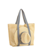 Load image into Gallery viewer, Dorian Tote and Hat Set - Navy