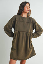 Load image into Gallery viewer, BUTTERMELON - Fall Full Sleeve Winter Mini Dress - BMD7507