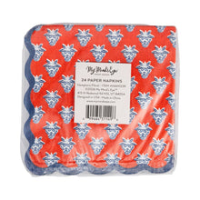 Load image into Gallery viewer, My Mind’s Eye - HAM1239 - Floral Paper Cocktail Napkin