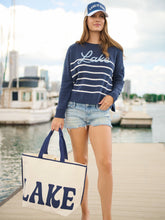 Load image into Gallery viewer, "LAKE" TOTE,IVORY