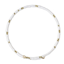 Load image into Gallery viewer, Lenny &amp; Eva - Confetti Beaded Bangle-White, Delicate Stacking Bracelets