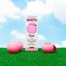 Load image into Gallery viewer, Sport Shots - Pink Golf Shots® - Golf Ball Shaped Shot Glass