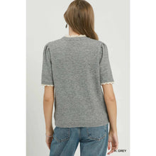 Load image into Gallery viewer, STYLE USA - NEW Puff Sleeve Knit Sweater Top
