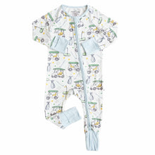 Load image into Gallery viewer, Country Club Cuties Convertible Zip Romper | Blue