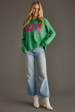 Load image into Gallery viewer, Panache Apparel Co. - Mint Green Merry Sweater