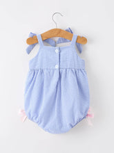 Load image into Gallery viewer, Watermelon Stripe Girl Romper