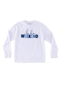 "LAKE WEEKEND" Sweatshirt