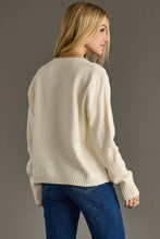 Load image into Gallery viewer, Panache Apparel Co. - Cream Ski Goggle Sweater