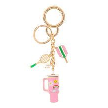 Load image into Gallery viewer, Pickleball Tumbler Keychain Bag Charm