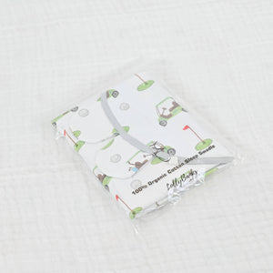 Golf A Round Baby Sleep Swaddle 100% Organic Cotton