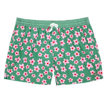 Load image into Gallery viewer, BILLYBELT - Flowers 100% recycled polyester swim shorts