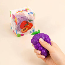 Load image into Gallery viewer, Crunchy Grape Crunching Sound Squeeze Squishy Stress Relief Toy