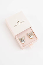 Load image into Gallery viewer, Violet &amp; Brooks - Bow Tie Crystal Post Earrings