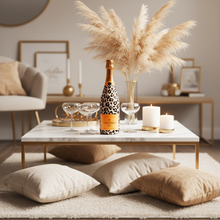 Load image into Gallery viewer, Beau Bottles - Beau Bottles Tan Leopard- Champagne Collection