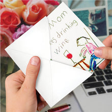Load image into Gallery viewer, NobleWorks - Funny Birthday Greeting Card - Mom Drinks Wine