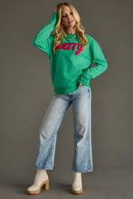 Load image into Gallery viewer, Panache Apparel Co. - Green Merry Sweatshirt