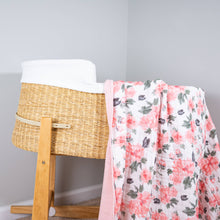 Load image into Gallery viewer, LollyBanks - Pretty in Peony Baby Toddler Muslin Blanket