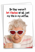 Load image into Gallery viewer, NobleWorks - Birthday Card - Not Hot Flashes