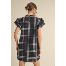 Load image into Gallery viewer, STYLE USA - Plaid check print dress