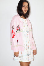 Load image into Gallery viewer, Hole In One Intarsia Zip Sweater