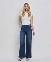 Load image into Gallery viewer, Flying Monkey - High Rise Wide Trouser Jeans F5764D