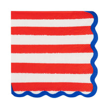 Load image into Gallery viewer, My Mind’s Eye - SSP1238 - Stars and Stripes Paper Cocktail Napkin Set