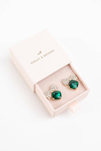 Load image into Gallery viewer, Violet &amp; Brooks - Bow Tie Crystal Post Earrings
