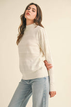 Load image into Gallery viewer, Lightweight Mockneck Sweater