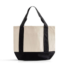 Load image into Gallery viewer, Sockprints - Mini Iconic Shopping Bag with Trim - Add Your Own Design