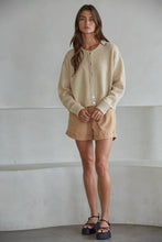 Load image into Gallery viewer, By Together - W2536 | Knit Polyester Acrylic Sweater Crew Neck Cardigan