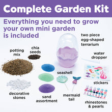 Load image into Gallery viewer, Grow a Mini Garden – Mermaid - DIY Craft Kit for Kids
