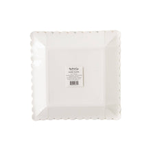 Load image into Gallery viewer, My Mind’s Eye - PLTS366E-MME - Stripe Square Scallop Paper Plate