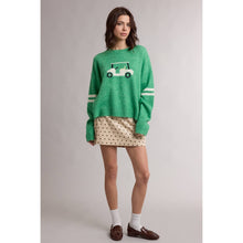Load image into Gallery viewer, Wishlist Apparel - GOLF CART SPORTS GRAPHIC COZY SWEATER / WL26-13643