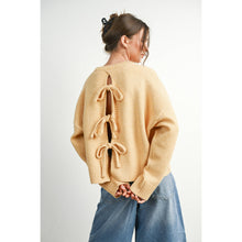 Load image into Gallery viewer, BUTTERMELON - Tie-back Sweater - BMW7815