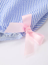 Load image into Gallery viewer, Watermelon Stripe Girl Romper