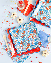 Load image into Gallery viewer, My Mind’s Eye - FLA1140 - Floral Americana 9" Plate