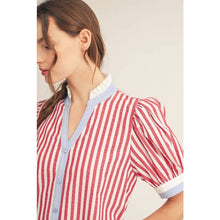 Load image into Gallery viewer, STYLE USA - NEW Stripe Shift Dress