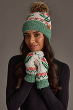 Load image into Gallery viewer, Panache Apparel Co. - Off White Cherry Pattern Pom Hat