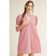 Load image into Gallery viewer, STYLE USA - NEW Stripe Shift Dress