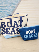 Load image into Gallery viewer, "BOAT SEASON" TOTE,IVORY
