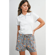 Load image into Gallery viewer, BUTTERMELON - Scalloped Trim Knit Polo Top - BMW8391