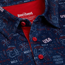 Load image into Gallery viewer, Bogey Bros Golf Co - 'Merica - Navy - Polo