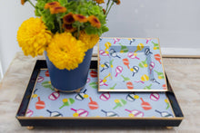Load image into Gallery viewer, Pickleball Enameled Oliver Tray 8x12