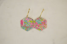 Load image into Gallery viewer, The Adorned Fox - Preppy Earrings, Colorful Summer Earrings, Acrylic Earrings