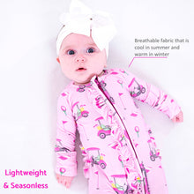 Load image into Gallery viewer, Little Miss Birdie Baby Girl Bamboo Pajamas