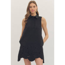 Load image into Gallery viewer, Solid sleeveless mini dress - Green