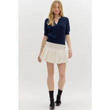 Load image into Gallery viewer, STYLE USA - Solid sweater cable knit top