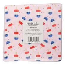 Load image into Gallery viewer, My Mind’s Eye - PLNP383 - Popsicles Pattern Paper Cocktail Napkin