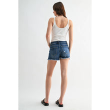 Load image into Gallery viewer, Mica Denim - HIGH-RISE SHORTS RAW HEM